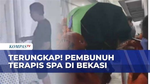 CCTV Bongkar Pembunuhan Terapis Spa di Bekasi, Pelaku Suami Siri Korban