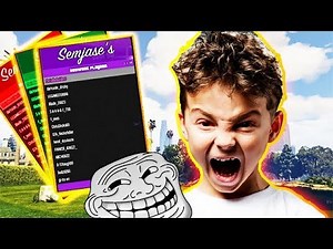 FAIRE RAGER DEUX GAMINS AVEC MOD MENU ! IL VEUT APPELER SA MAMAN ! GTA5 TROLL