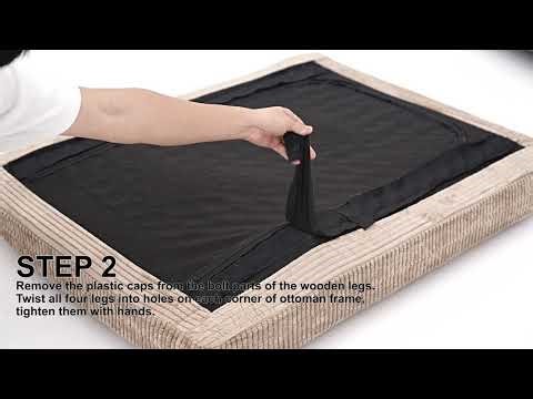 CS0006 E1脚凳 2ST组装视频