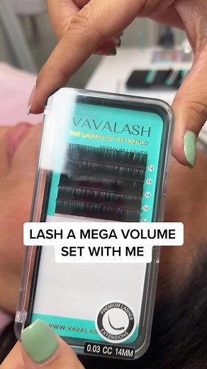 Mega Volume Lash Extensions Tutorial | Vava Lash