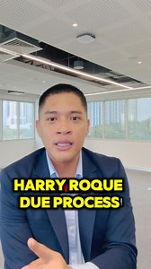 26 reactions | Explaining due process with Harry Roque's case as an example ⚖️ #DueProcess #PhilippineLaw #haroldrespicio #harryroque | Atty. Harold Respicio | Facebook