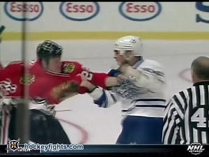 Dave Manson vs Tie Domi Feb 13, 1999