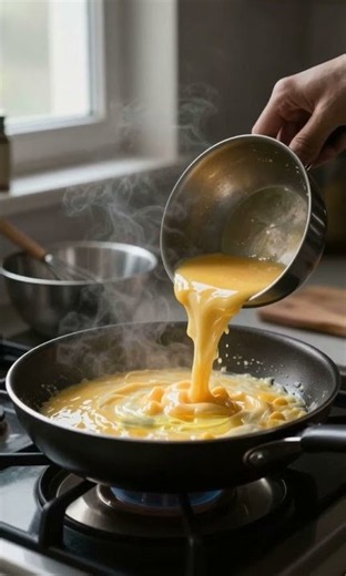 The only way to make restaurant-quality eggs at home 😋 #chef #eggs
