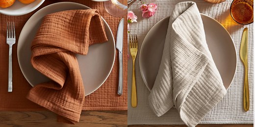 Quince's Linen Napkins Will Seriously Elevate Your Next Dinner Party