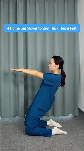 Do These 4 Home Exercises Every Day to Slim Thick Thighs and Shape Lean Legs