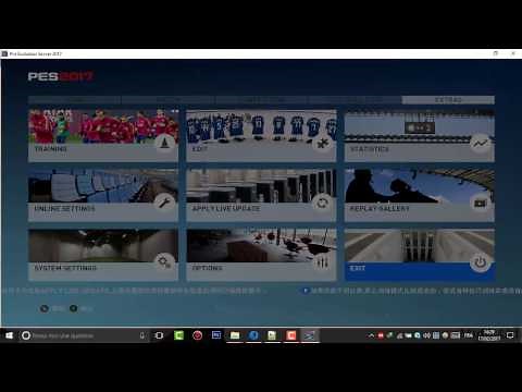 Comment intaller et changer la langue dans PES 2017 jeu et commentaire
