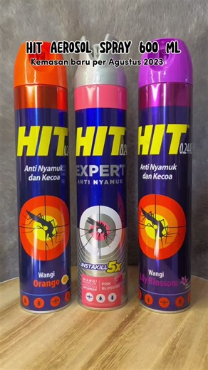 HIT Spray 600 ml: Obat Nyamuk Semprot Anti Kecoa | Harga Termurah
