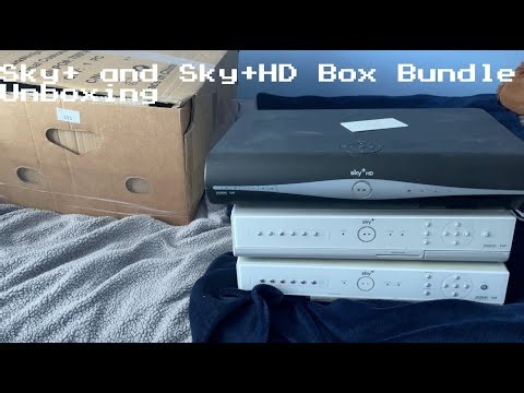 Sky+ and Sky+HD Box Bundle Unboxing