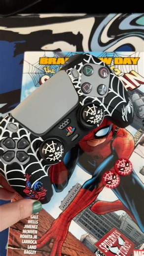 Swing into action 🕷️ #spiderman #gaming #ps5controller #unitedkingdom