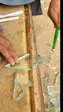 Perfect Glass Breaking Technique #viral