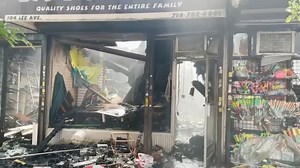 FDNY investigating Williamsburg fire that destroyed nine stores, injured 10 FDNY members