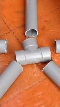 Genius Trick to join 5 water pipes easily! #diy #ideas