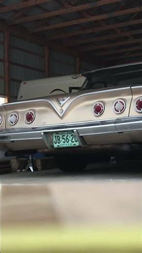 1961 Chevy Impala 283 Cold Start at 5°F – Real Classic V8 #Shorts