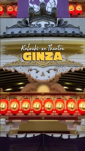Tokyo's Hidden Gem: The Kabuki-za Theatre! #travel