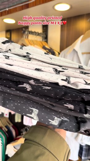 Trendy Summer Printed Baggy Pants