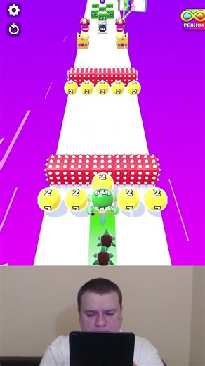 Jelly Run 2048 ❗Level 570❗#2048 #games #shorts