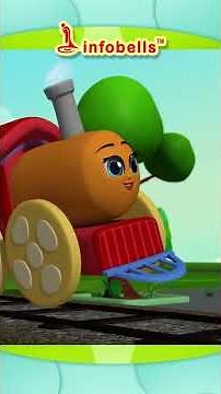 Chuk Chuk Rail Gadi - Train Song | Hindi Rhymes & Cartoons | Infobells #hindirhymes #chukchuk