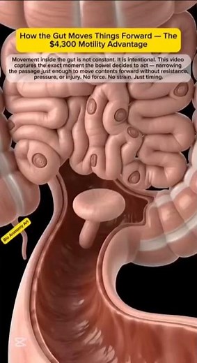 How the Gut Moves Things Forward — The $4,300 Motility Advantage