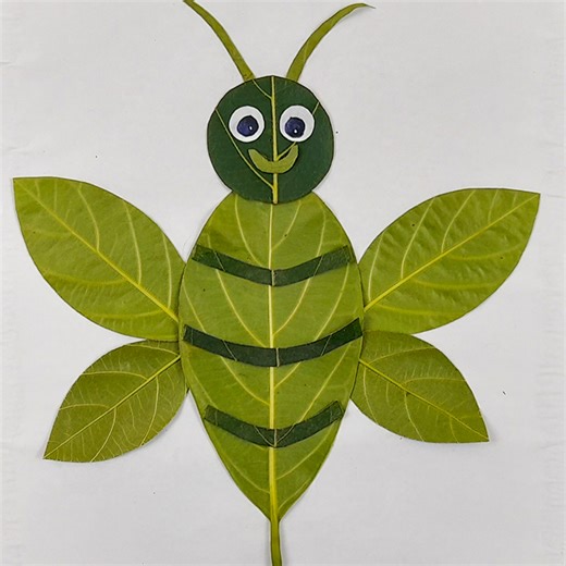 How to make owl from leaves l Amazing leaf art l leaf craft ideas | Rana Craft