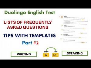 Duolingo English Test- All writing and Speaking tests with -Template and Answer- Part 2