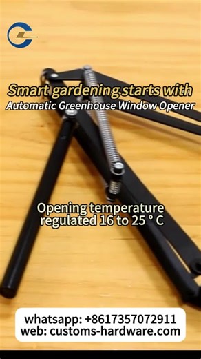 Smart Gardening Made Easy: Automatic Greenhouse Window Opener for Optimal Plant Growth! 🌱