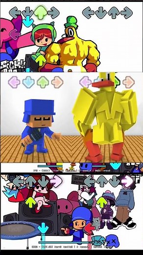 Epic Showdown: Pocoyo vs Pato Duck in FNF Mod - Mobile Gameplay Fun! #pocoyo #pato #shortsviral