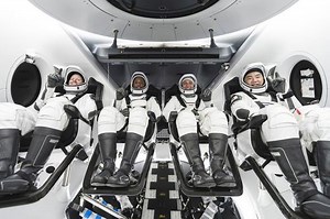 4 astronauts launch to International Space Station in historic NASA-SpaceX mission