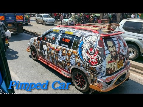 Unbelievable Customization – Nairobi’s Most Decorated Personal Car!