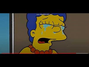 Marge crying Simpsons Reaction.