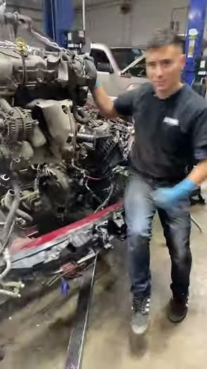 06 Ford Fusion v6 engine engine swap from top