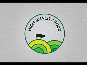 Create a Stunning Farmhouse Logo in Adobe Illustrator‪@IllustratorMagic‬ #logo #farm