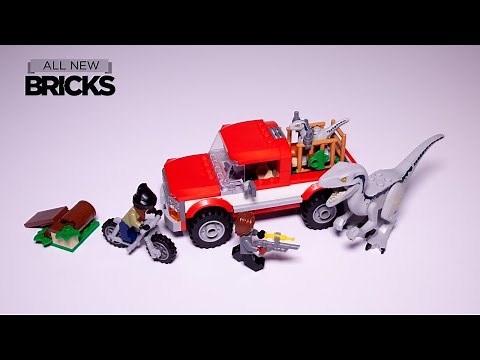 Lego Jurassic World 76946 Blue & Beta Velociraptor Capture Speed Build
