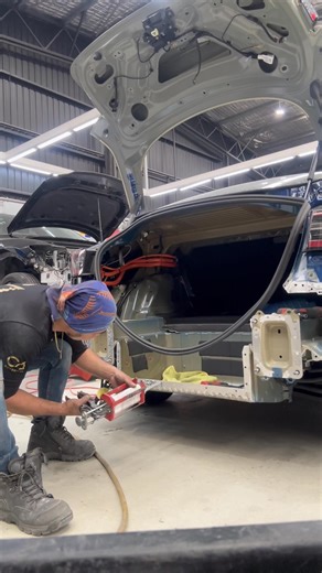 82K views · 765 reactions | Watch and learned how to install rear end panel TESLA MODEL3✅ #teamAustralianongHilaw #followers #highlights #everyone @top fans | Australianong hilaw | Facebook