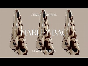 Harley Hobo Bag Sewing Tutorial | Beginner Friendly | Step by Step Tutorial With Sewing Pattern