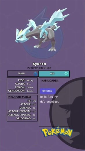 #Kyurem #pokémon #pokedex #pokémongame #pokémongo #anime #shorts #ash #pkmn #shorts #reels #Unova