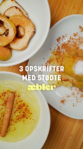 Vi vil blot huske dig på, at æbler, der ikke er helt perfekte, stadig er perfekte til madlavning! 💚 Få inspiration med disse opskrifter på æblemos, bagte æbler og sprøde æblechips. Hvad er din yndlingsopskrift med æbler? 💡 #æbler #æble #opskrift #opskrifter #madlavning #inspiration #æblemos | Too Good To Go