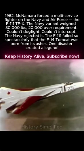 McNamara's F-111 Was A DISASTER. The F-14 Was The EXPENSIVE Rescue Mission.
