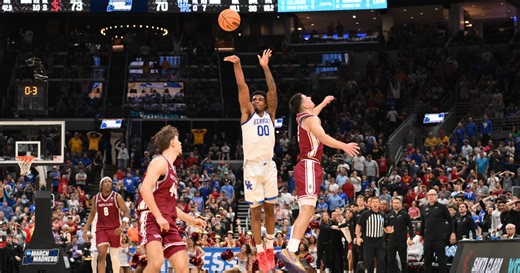 Otega Oweh's half-court buzzer-beater made One Shining Moment (SHOCKER!)