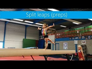 Beam » Split leaps (Basics, Strengthening & Drills)