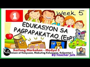 Quarter 3 Week 5 Module Video Lesson for ESP Grade 1( Module 5)-Melc-Based