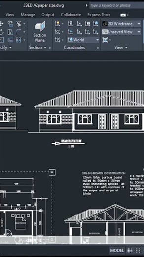 AutoCAD House Plan – Good Design or Bad Idea? #autocad #architecture