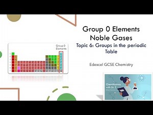 Group 0 Elements Noble Gases Edexcel GCSE Chemistry