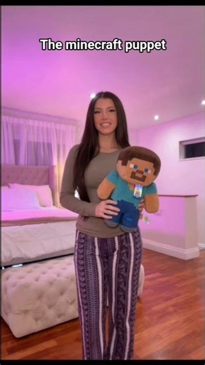 The minecraft puppet #shorts #funny