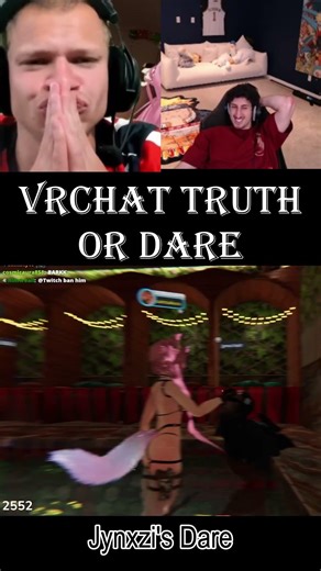 VrChat Jynxzi Truth Or Dare #shorts #short #vrchat