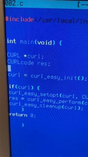GET запрс на языке C lib Curl 😁
