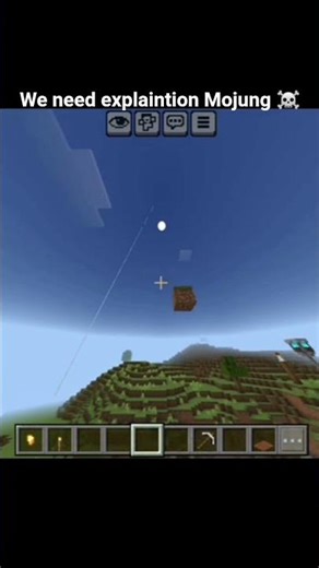 We need explanation Mojung 😭 Floating block