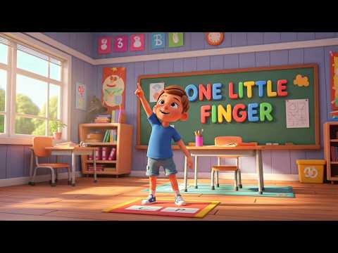 One Little Finger ☝️ | Action Song for Kids | MinooKids TV