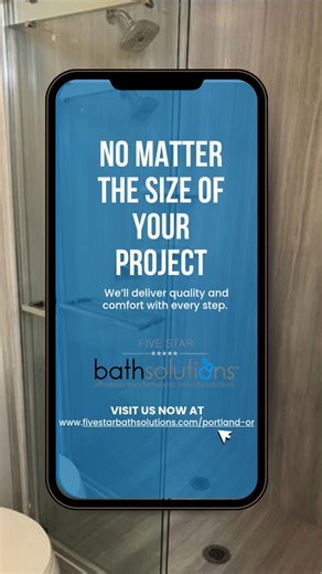 ✨ Bathroom Bliss is just a remodel away! 💭 Turn your space into the sanctuary you've always dreamed of with Five Star Bath Solutions. No matter the size of your project, we’ll deliver quality and comfort with every step. 🚿 https://fivestarbathsolutions.com/portland-or/ #BathroomBliss #DreamBathroom #BathroomRemodeling #BathroomGoals #FiveStarBathSolutions #HomeMakeover #BathroomDesign #SanctuaryAtHome #PortlandOR #HomeImprovement #RemodelingExperts #PortlandHomes | Five Star Bath Solutions of 