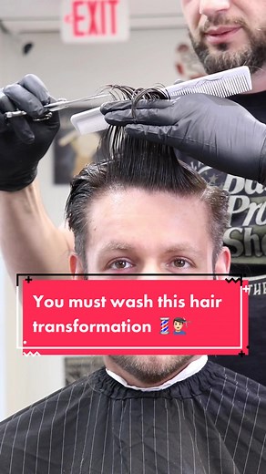 Sharp Skin Fade & Comb Over: Long Hair Transformation