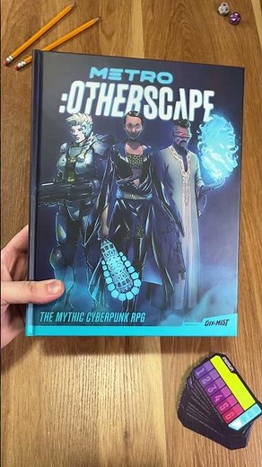 :Otherscape Mythic-Cyberpunk TTRPG Unboxing